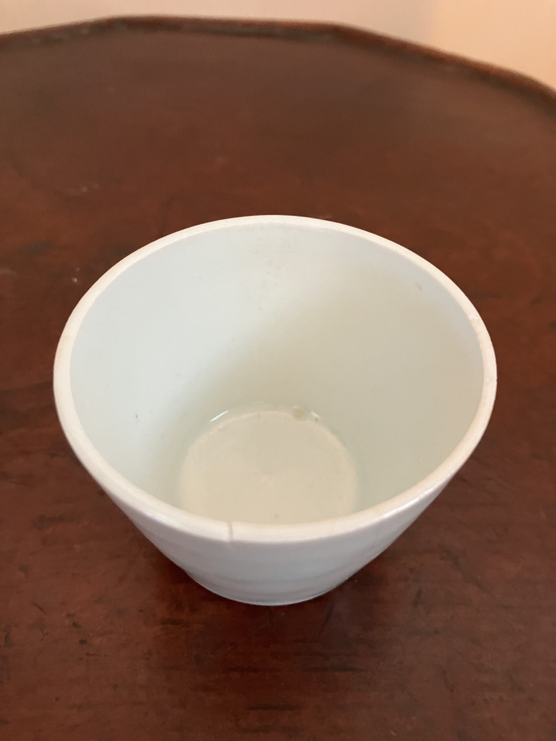 古伊万里 そば猪口 白磁