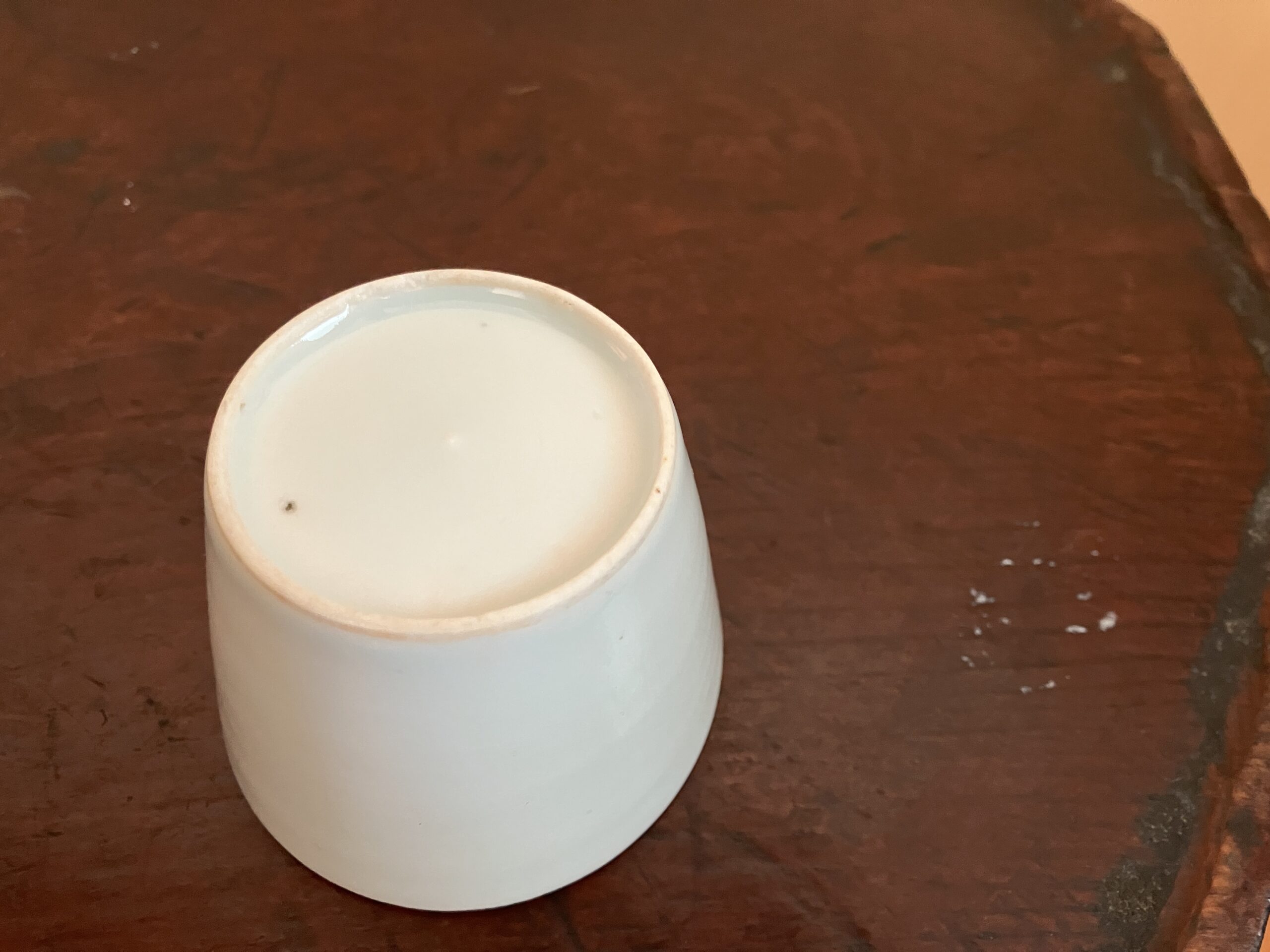 古伊万里 そば猪口 白磁