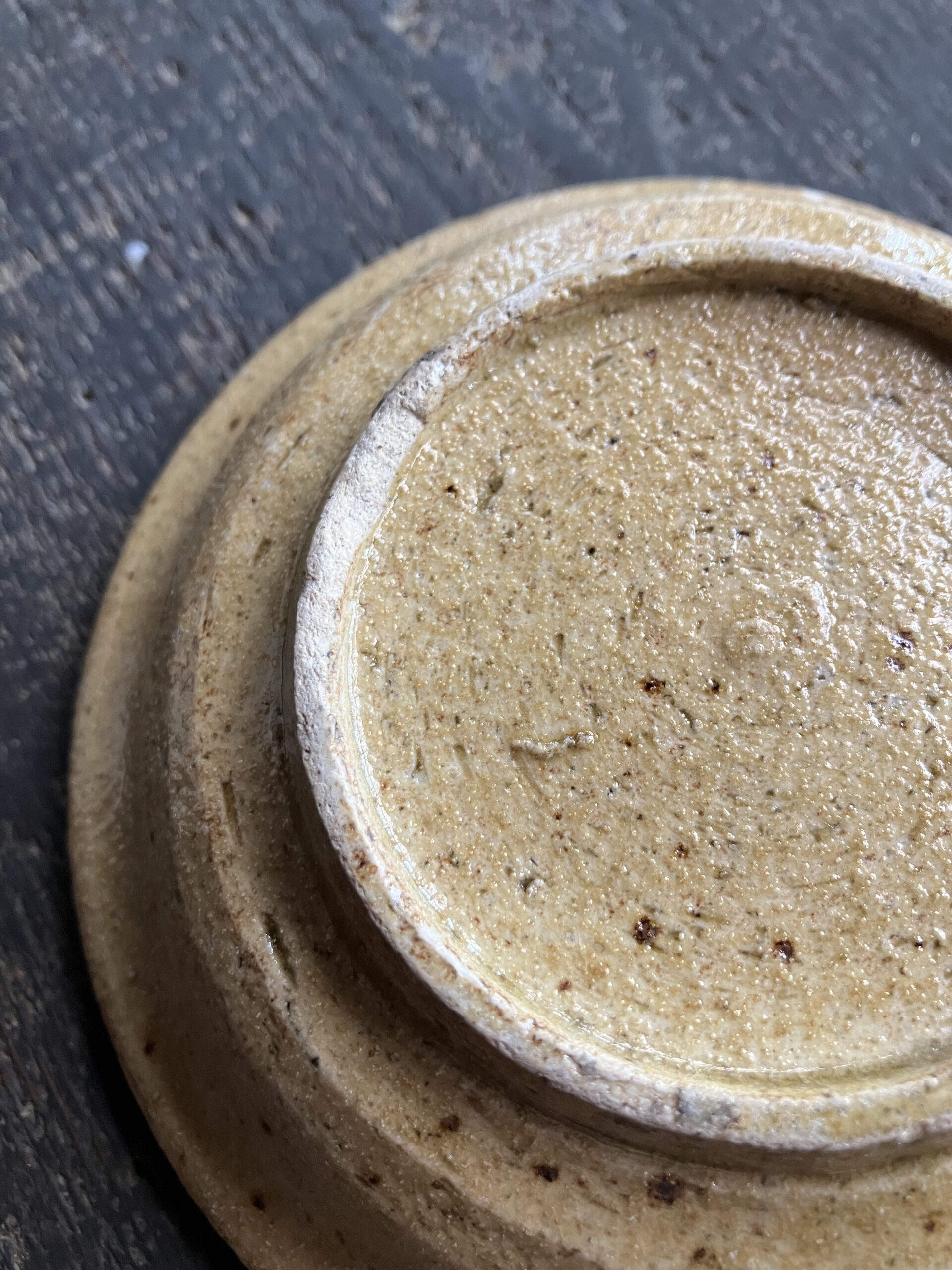 桃山時代 黄瀬戸 小皿 - 画像 (4)