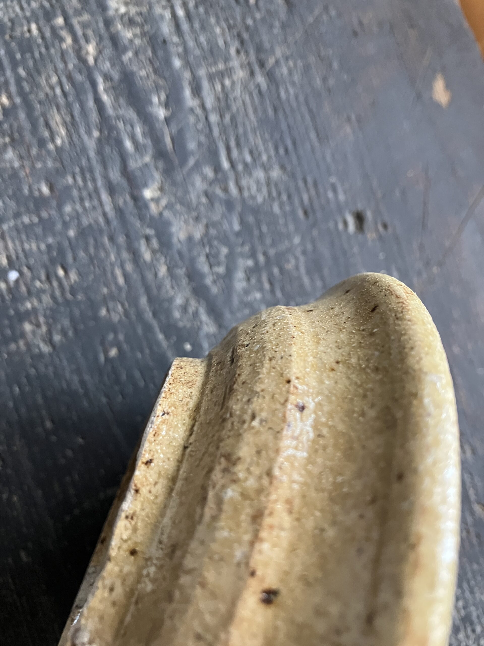 桃山時代 黄瀬戸 小皿 - 画像 (2)