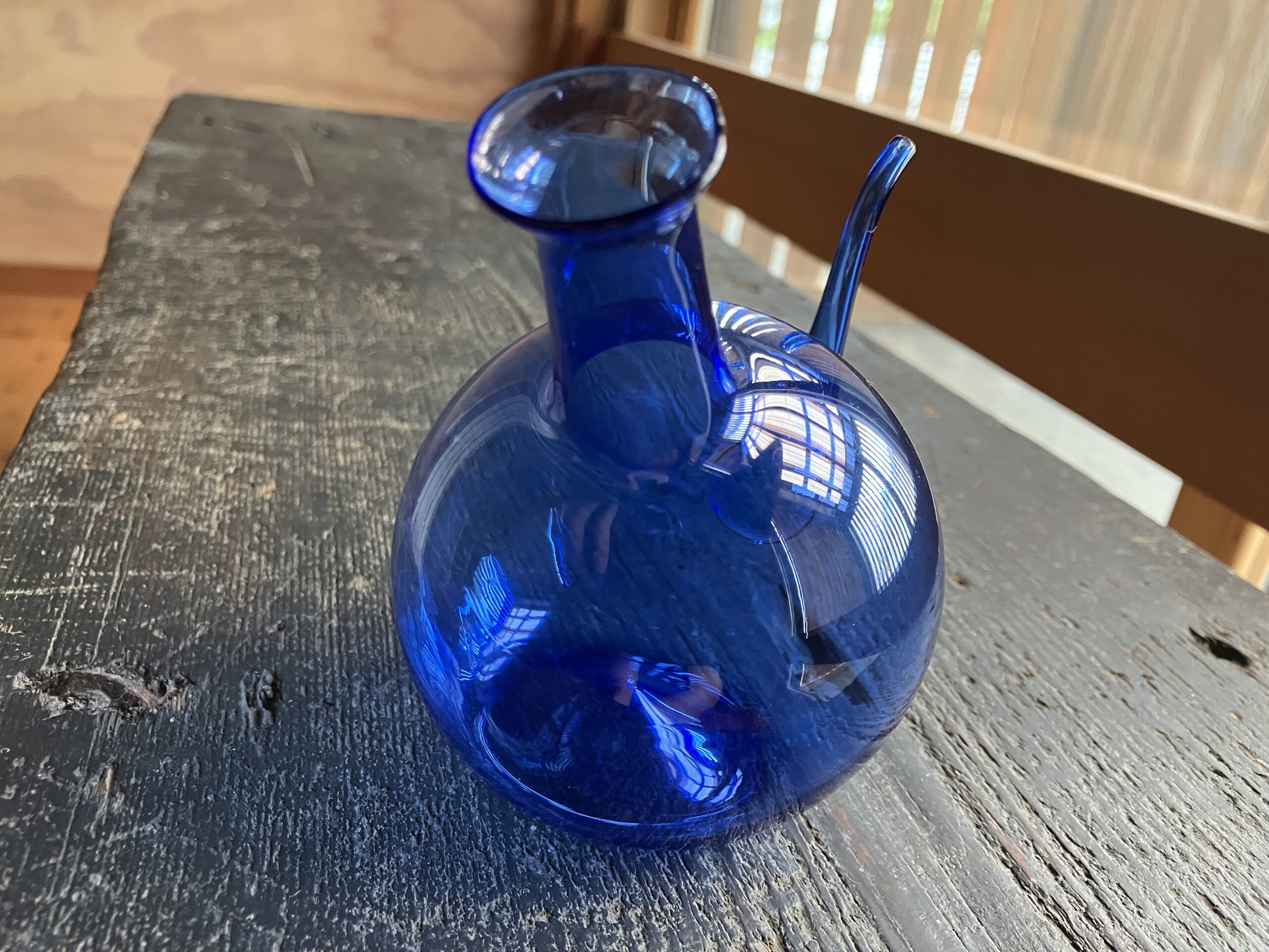 昭和期 吹きガラス 吸い飲み - 画像 (5)