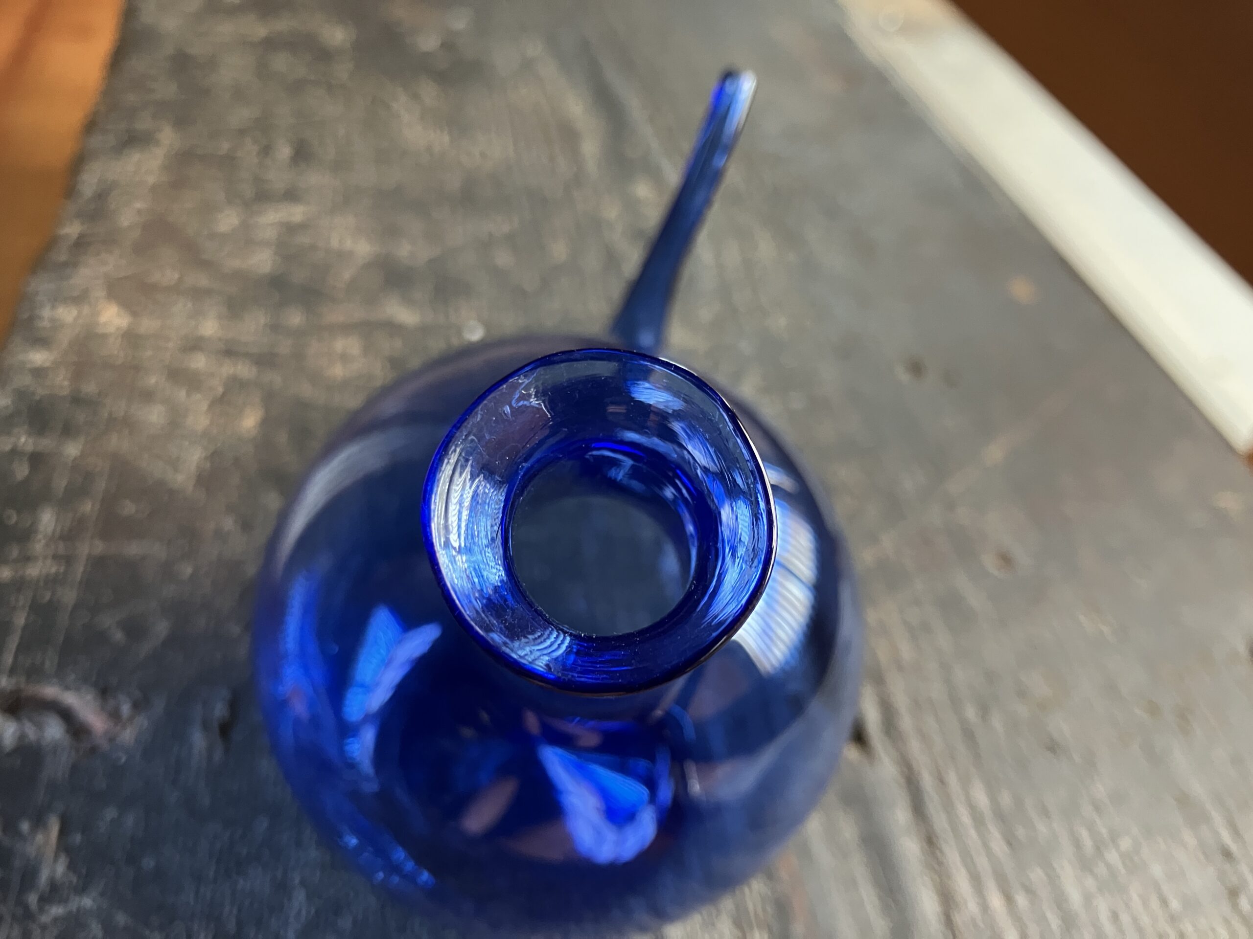 昭和期 吹きガラス 吸い飲み - 画像 (3)